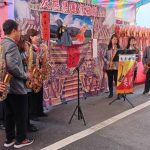 薩克斯風吹進宮廟慶典活動   郭中和：透過音符傳遞對生活的體會